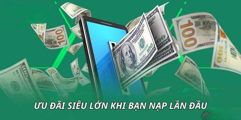 Ưu đãi cực khủng khi nạp tiền i9bet lần đầu tiên